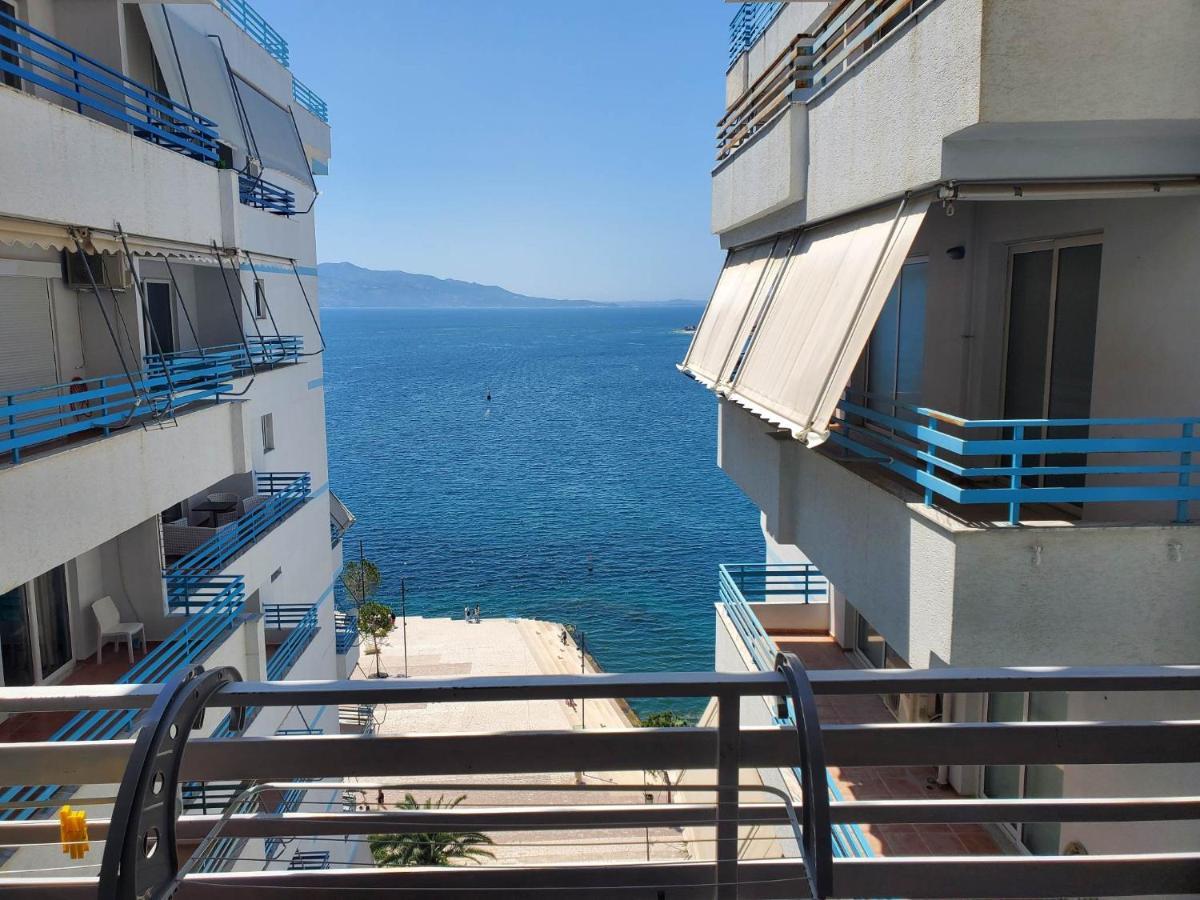 Sea View Apartments Saranda Bagian luar foto